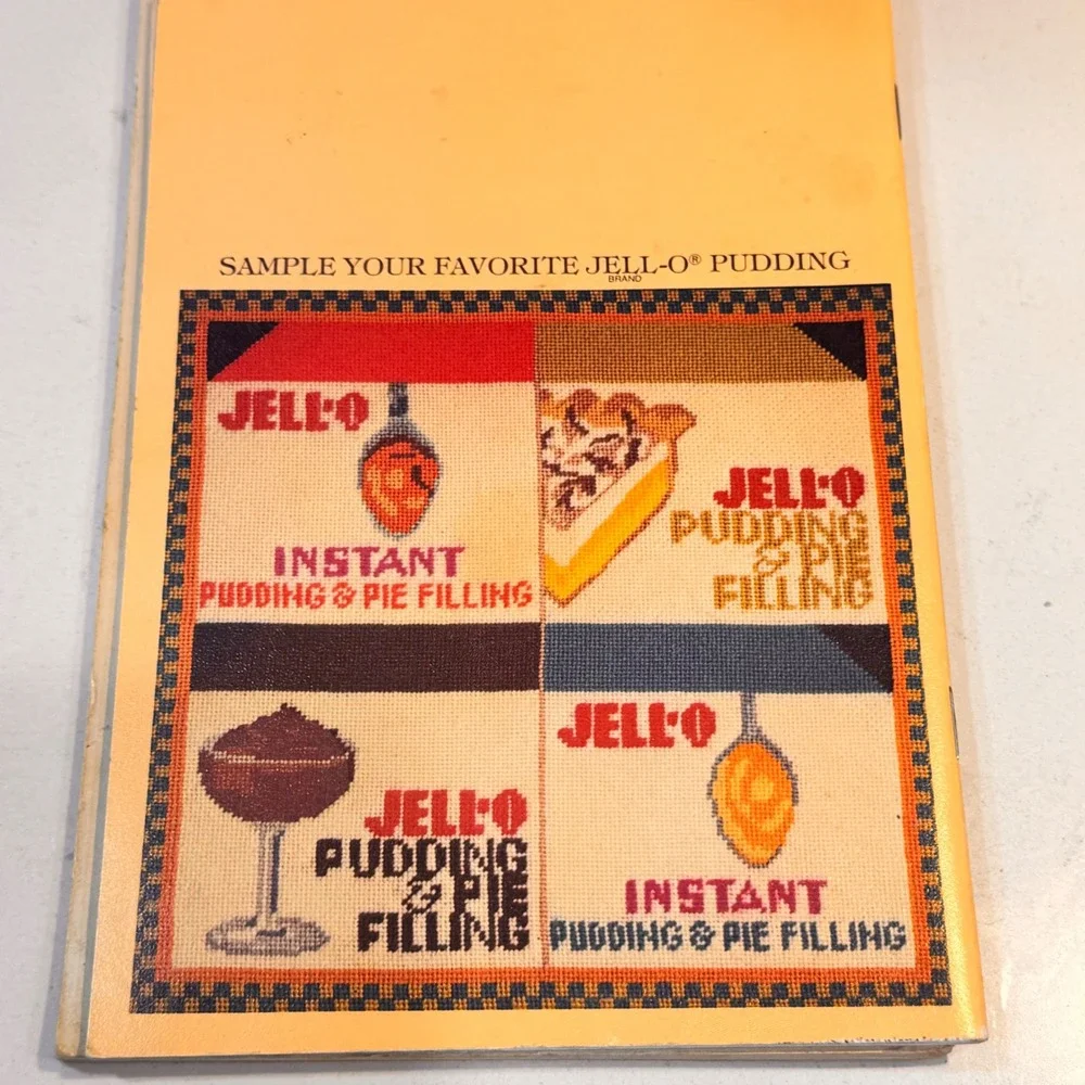1970s Vintage JELL-O Recipe Book Lot of 3 Pudding Gelatin Joy‎ Paperback Set